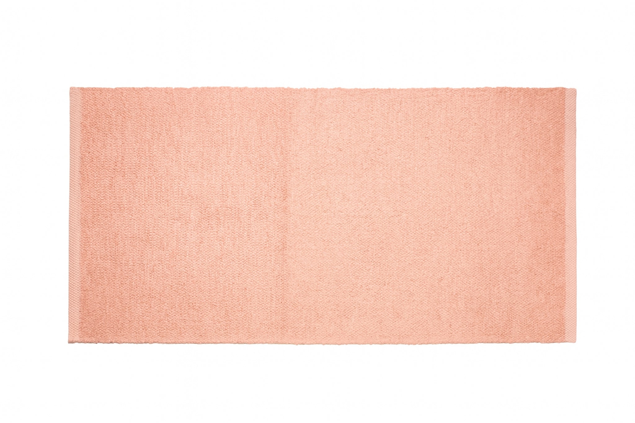 Recycled cotton rug Luca - Powder Pink